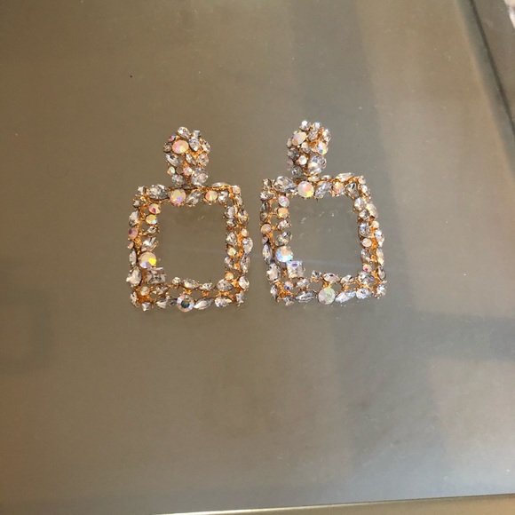 Zara rhinestone earrings - Picture 6 of 7